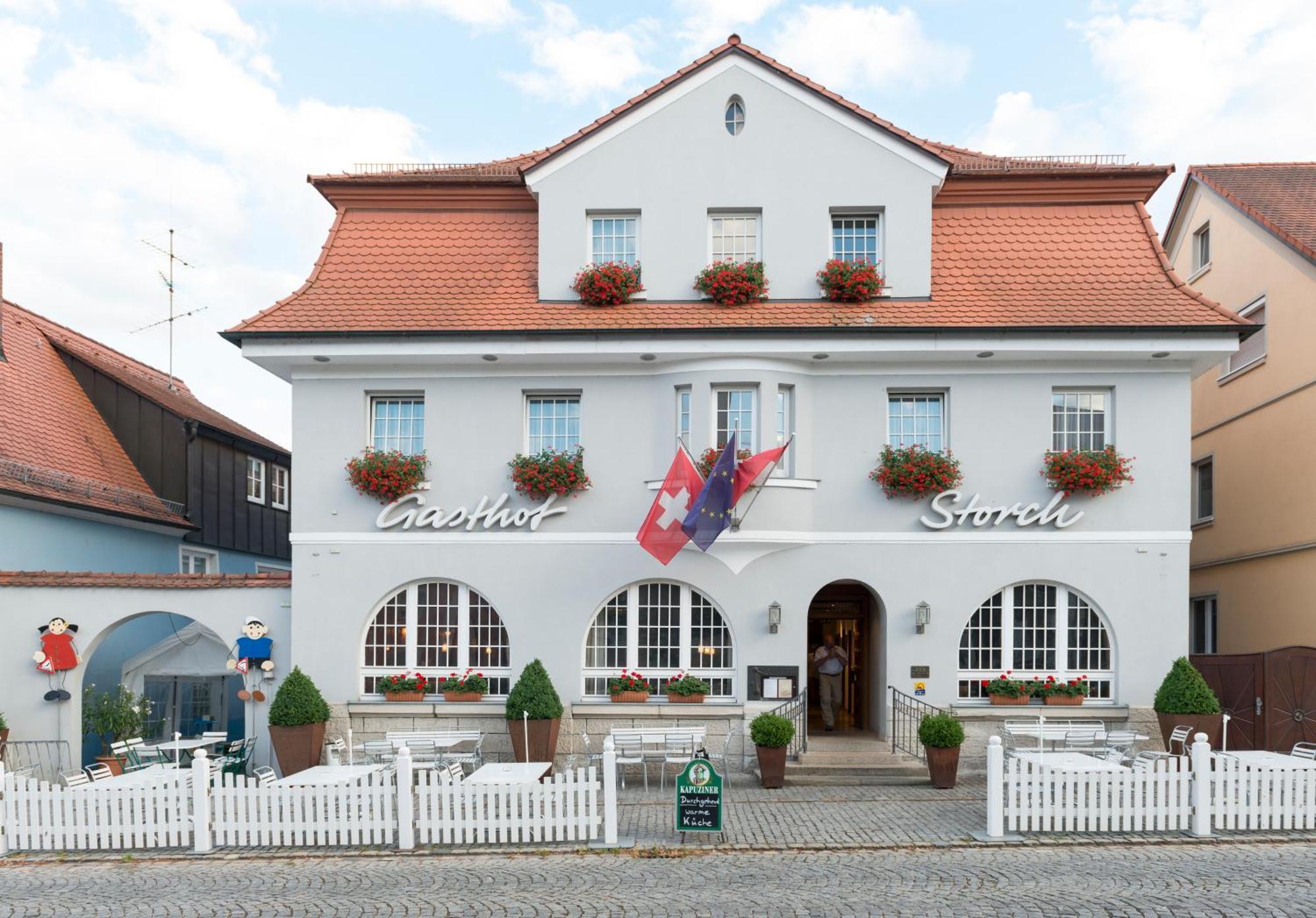 Hotel Gasthof Zum Storch Schlüsselfeld Kültér fotó